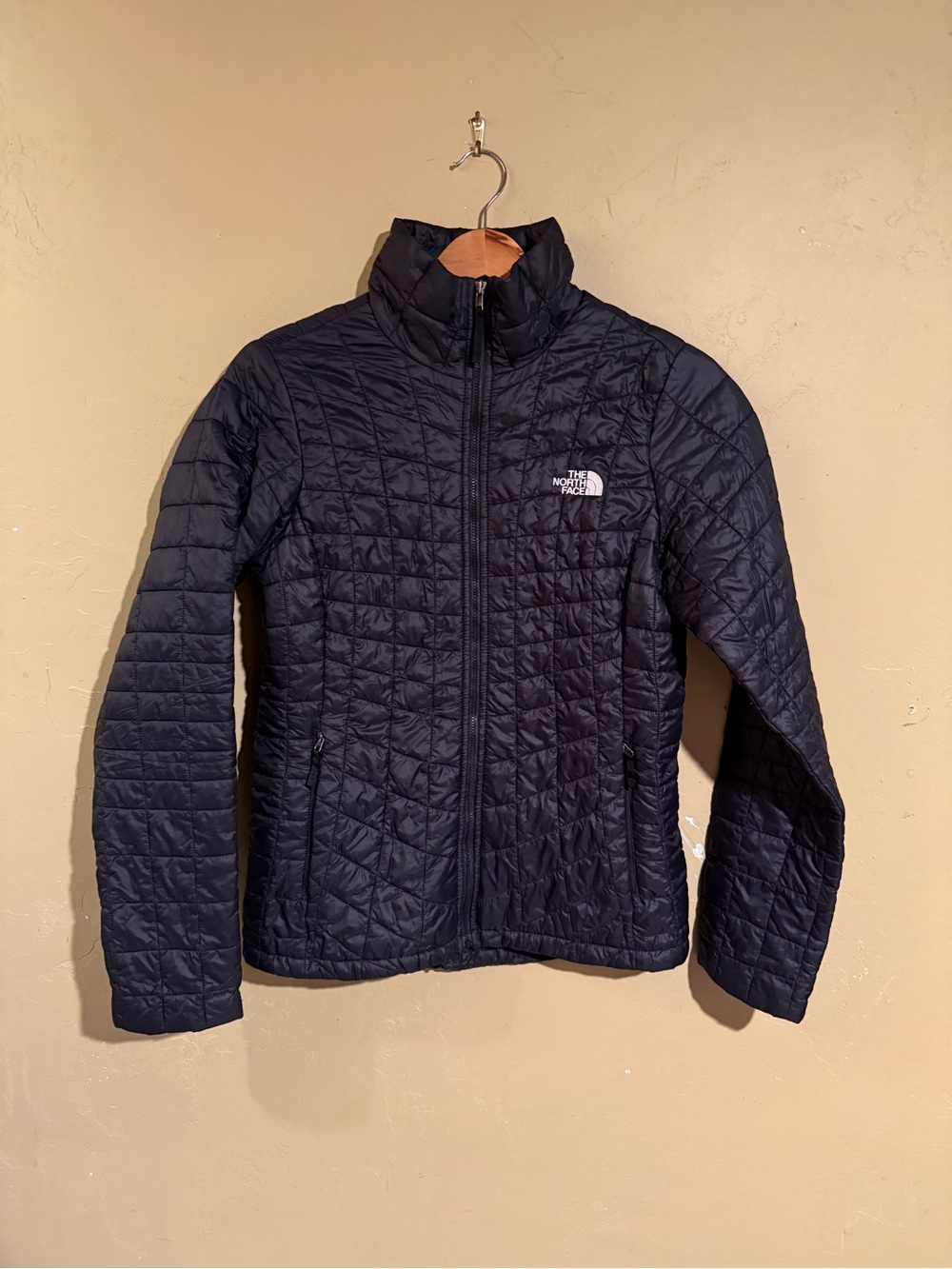 The North Face Thermoball Eco Quilted Puffer Jacket Black Women's Size Small